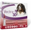 Vectra 3D dog XL 40 kg a viac 3 pipety