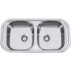 Sinks SEVILLA 860 DUO V 0,6 mm leštený RDSEL86043526V