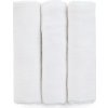 PETITE&MARS Sada plienok bambusová mušelínová 3ks Moussy Total White, 68 x 68 cm 415833