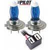 Žiarovky H7 100W Pilot Xenium Race - 2 ks + navyše 2 parkovacie žiarovky