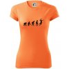 Evolúcia volejbal smeč - Dámske Fantasy športové (dresovina) - S ( Neon mandarine )