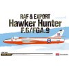 Academy Model Kit letadlo 12312 RAF & Export Hawker Hunter F.6/FGA.9 36-12312 1:48
