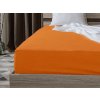 Textilomanie Jersey plachta s lycrou oranžová 90 x 200 cm