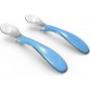 Nuvita set silikónových lyžičiek blue 8480 2 ks