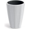 Prosperplast Kvetináč ORO 29,8 cm biela