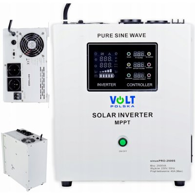 VOLT Solárny menič SINUS PRO 2500S 24/230V 1800/2500W 40A MPPT