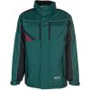 Planam HIGHLINE Zimná bunda 3XL, Zelená-Čierna-Červená