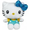 Plyšák Hello Kitty 50. výročí 22 cm Tyrkysová