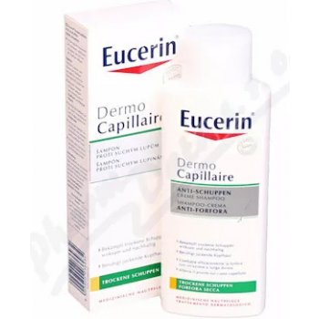 Eucerin DermoCapillaire šampón proti suchým lupinám 200 ml