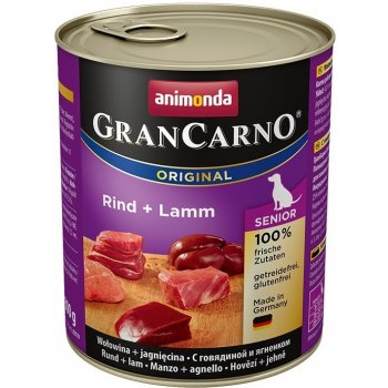 Animonda Gran Carno Senior teľacie & jahňacie mäso 0,8 kg