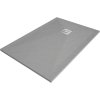 Mexen Stone+, obdĺžniková vanička z minerálneho kompozitu 90 x 80 cm, šedá-betónová, 44618090