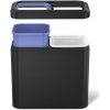 Simplehuman Odpadkový kôš na triedený odpad 20 l, čierna
