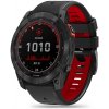 Tech-Protect Iconband remienok na Garmin Fenix 3 / 5x / 6x / 6x Pro / 7x, black/red