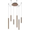 Lucide | Lucide 74403/06/97 - LED Stmievateľný luster na lanku LORENZ 6xLED/4W/230V medená | LC2840