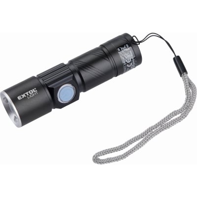 Svietidlo hliníkové 3W Cree LED 150 lm, EXTOL LIGHT 43135