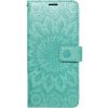 Obal MEZZO Book Samsung Galaxy S25 FE 5G S731 mandala zelený