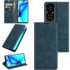 Peňaženkové púzdro MAGNETIC na Huawei P50 Pro – Tmavomodrá