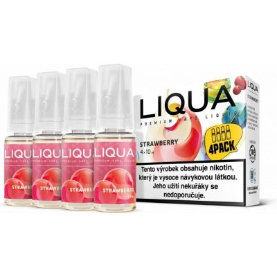 Ritchy Liqua Elements 4Pack Strawberry 4 x 10 ml 3 mg