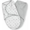 Summer Infant Zavinovačka SwaddleMe šedá hviezdičky 2ks