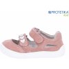 Protetika - barefoot polootvorené topánky TERY pink-v ext. sklade