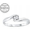 SILVEGO strieborný prsteň so Swarovski Zirconia B25021