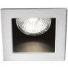 Ideal Lux - Podhľadové svietidlo FUNKY 1xGU10/50W/230V 9x9 cm matný chróm 083223 + záruka 3 roky zadarmo