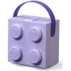 LEGO Storage HANDLE BOX Box na desiatu, fialová, os