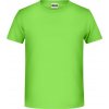 DAIBER JN 8008B / Chlapčenské tričko z bio bavlny - lime green XL