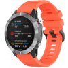 Remienok Solid Wristband oranžový pre Garmin Fenix 7X (26mm)