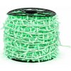 DECOLED Easy Fix LED svetelná reťaz 100 m vonkajšia zelená, 2000 diód, biely kábel IP44, cievka