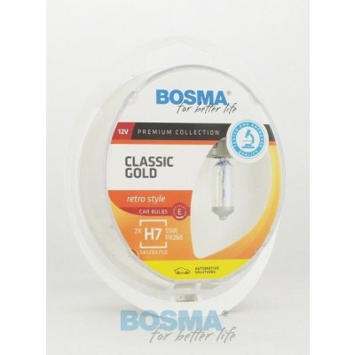 Bosma Classic Gold Twin Box H7 12V 55W PX26D