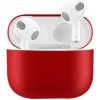 AppleKing ochranný silikónový obal pre AirPods 3 - červený - možnosť vrátiť tovar ZADARMO do 30tich dní