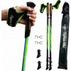 Palice na Nordic Walking Captain Mike, nastaviteľné 100-130 cm