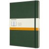 Moleskine Zápisník Classic - XL (A4) | Tvrdá väzba | Zelený