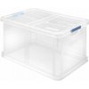Heidrun úložný box s vekom 60 × 40 × 30 cm 60 l