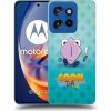 Picasee silikónový čierny obal pre Motorola Edge 50 Neo - COONDA holátko - světlá