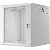 Lanberg závesná skriňa, 19, 12U, 600x600, šedá, (FLAT PACK) (WF01-6612-10S)