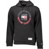 Pánska Mikina bez zipsu TOMMY HILFIGER - Čierna Farba: čierna, Veľkosť: 2XL