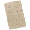 Bellatex Koupelnová předložka BANY, obdélník smetanová - 60x100 cm