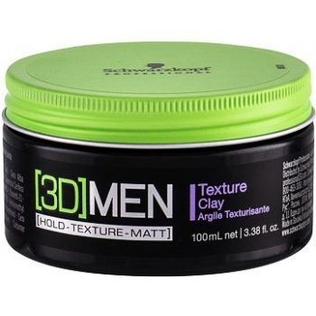 Schwarzkopf 3D Mension Texture Clay 100 ml