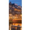 Fototapeta - DV1386 - Nočný Amsterdam Vliesová fototap. - 91cm x 211cm