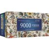 TREFL Puzzle UFT Staré nebeské mapy súhvezdia 9000 dielikov