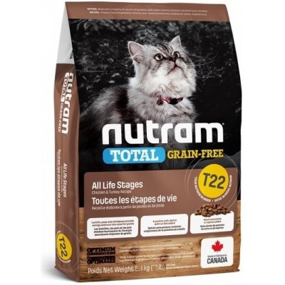 Nutram T22 Total Grain Free Chicken Turkey Cat 5,4 kg