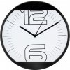 Nástenné hodiny MPM, 2487.90 - čierna, 25cm