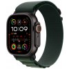 Apple Watch 49 mm tmavo zelený Alpský ťah Small vyhotovenie z čierneho titánu MYPQ3ZM/A