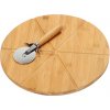 KESPER Doska na pizzu a krájač, ø 32 cm, bambus KESPER 58462