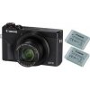 Digitálny fotoaparát Canon PowerShot G7X Mark III Battery Kit (3637C014) čierny