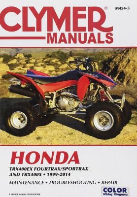 Honda TRX400 EX Fourtrax/Sportrax Clymer Manual - 99-14Paperback