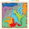 MixPick 3D Creative Kids Puzzle - Kreatívne drevené 3D puzzle pre deti ( 5 motívov ) 3D: Dinosaury