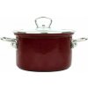 Belis smaltovaný hrnec s poklicí d24 ECO CERAMIC 6,1l
